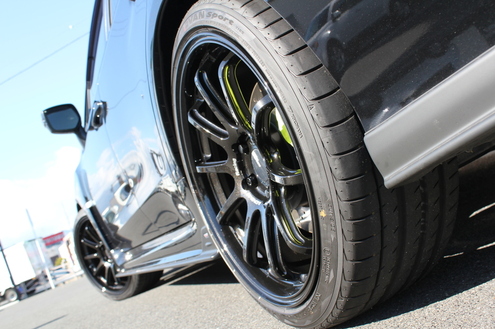 後期型 WRX STI アドバン RS-DF プログレッシブモデル 19インチ