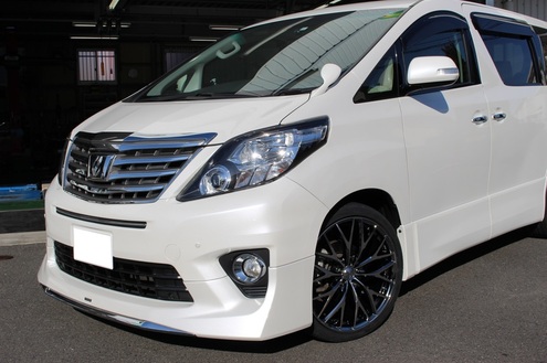 20アルファード ウェッズ レオニスMX 20インチ