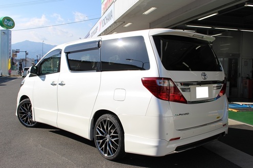 20アルファード ウェッズ レオニスMX 20インチ