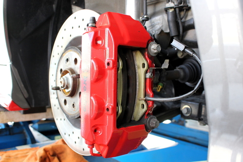 ブレンボ　ブレーキパッド交換