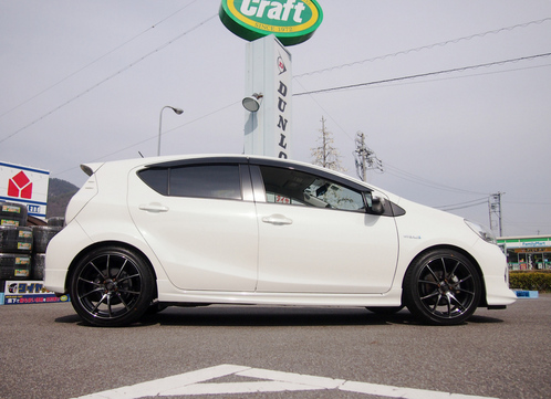 アクア17インチ アクアローダウン アクアダウンサス アクアＲＳＲ ウェッズスポーツ