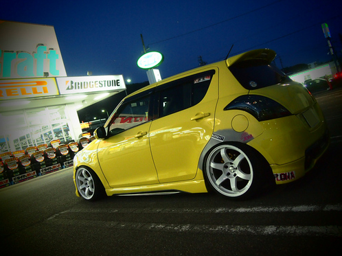 スイフトスポーツＺＣ32Ｓ　スタンス