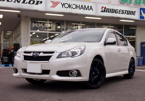 レガシィＢ4　19インチ　ウェッズスポーツ