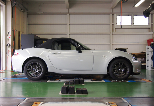 ロードスター NDロードスター NDRC TWS 鍛造ホイール T66F HKS HKS車高調