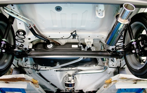 HA36S アルトワークス アルトターボRS ハヤシストリート ブリッツ 車高調 HKSマフラー