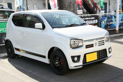 HA36S アルトワークス アルトターボRS ハヤシストリート ブリッツ 車高調 HKSマフラー