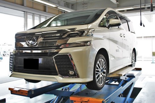 30ベルファイアに大人気のマーベリック709M装着