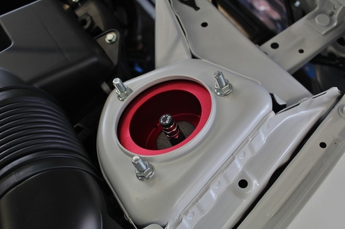 スルガスピード PFSループサウンドマフラー＆フロントパイプテールチタン仕上げ の取付