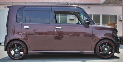 ダウンサスでローダウン時