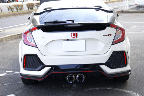 シビックタイプRFK8 シビックタイプR FK8 柿本 柿本改 柿本マフラー Regu.06&R