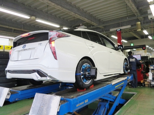 アライメント中