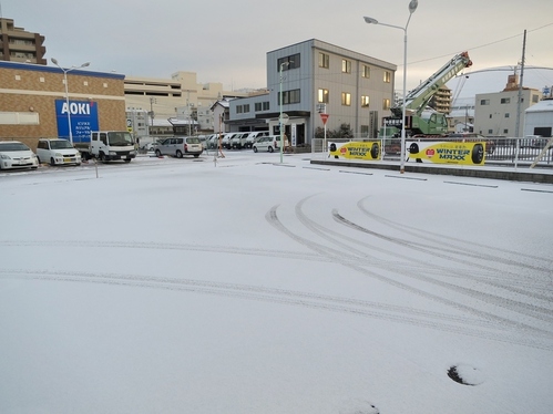 名古屋　雪！