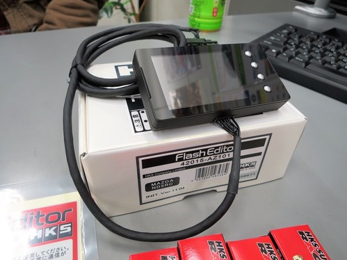 NDロードスター　ＨＫＳフラッシュエディター