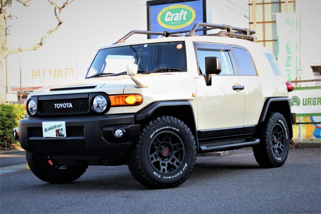FJクルーザーにUS TRDホイール&グッドリッチでアーバンオフカスタム!