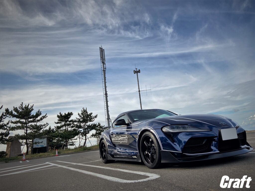 Wedsデモカー GRスープラを展示します