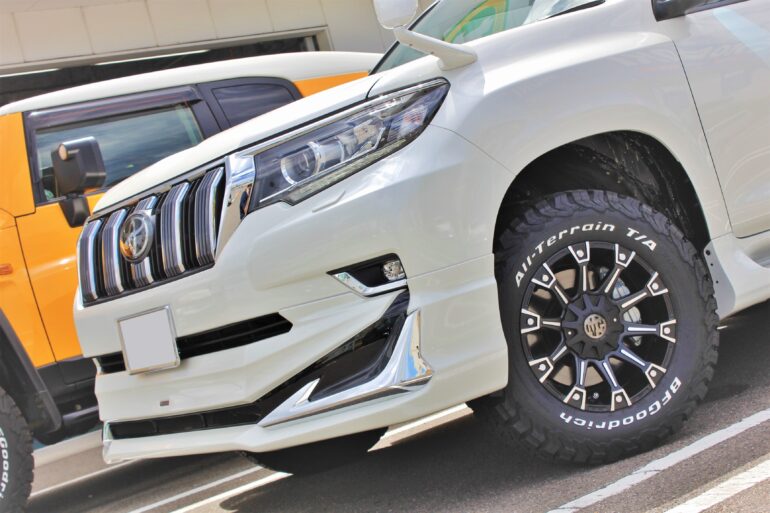 プラド　ランクル　150　ホイール　BFグッドリッチ　モンスター　17インチ　265/65R17　265/70R17　モデリスタ