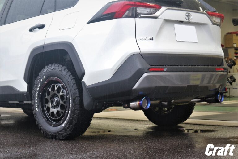 RAV4　ガナドール　タナベ　UP210　チタニウム製　リフトアップ　デイトナ　BFグッドリッチ　オフ系カスタム　RAV4カスタム