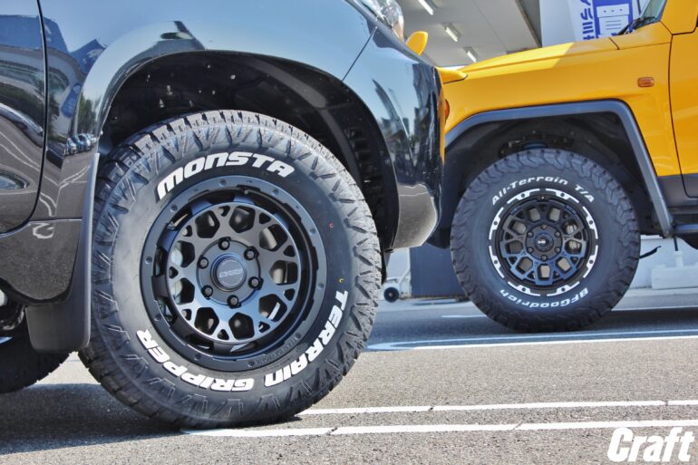 愛知県 名古屋市 取り扱い モンスタタイヤ 展示 在庫