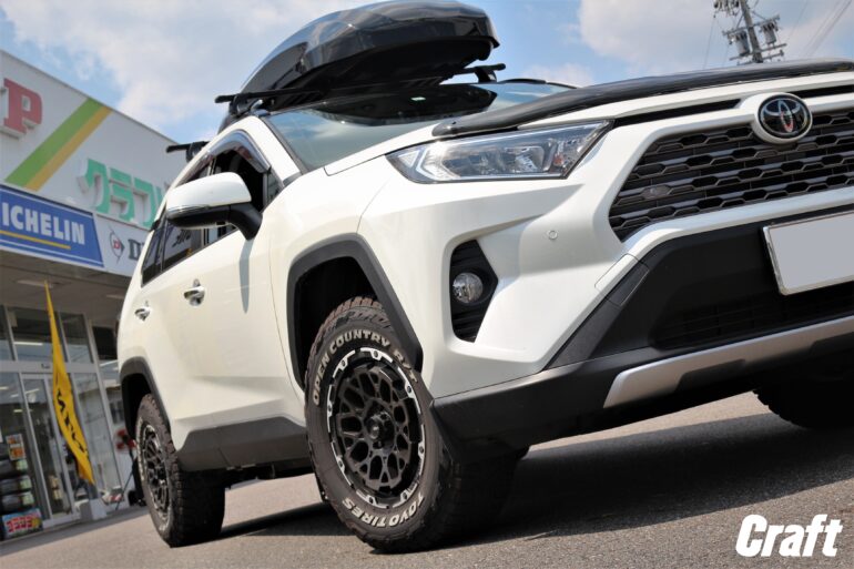 RAV4 ロックス オープンカントリーRT カスタム バグガード オフ系