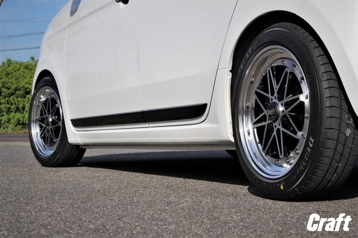 JG3 N-ONEをローダウンしてエクイップをツライチでキメ込む!