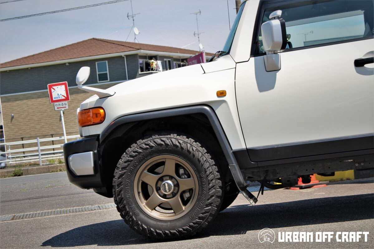 ブラブイマニア必見!ブラッドレーV新サイズ新カラーをFJクルーザーに装着!