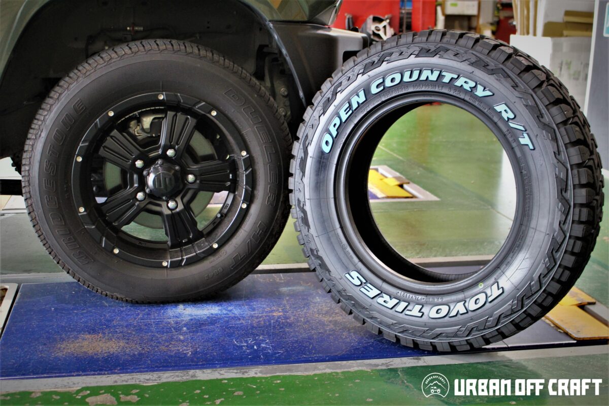 ジムニー オープンカントリーRT 185/85R16 外径