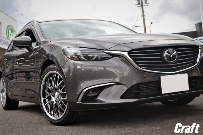 アテンザワゴン カスタム ホイール ウェッズ マーベリック 709M 19インチ 深リム