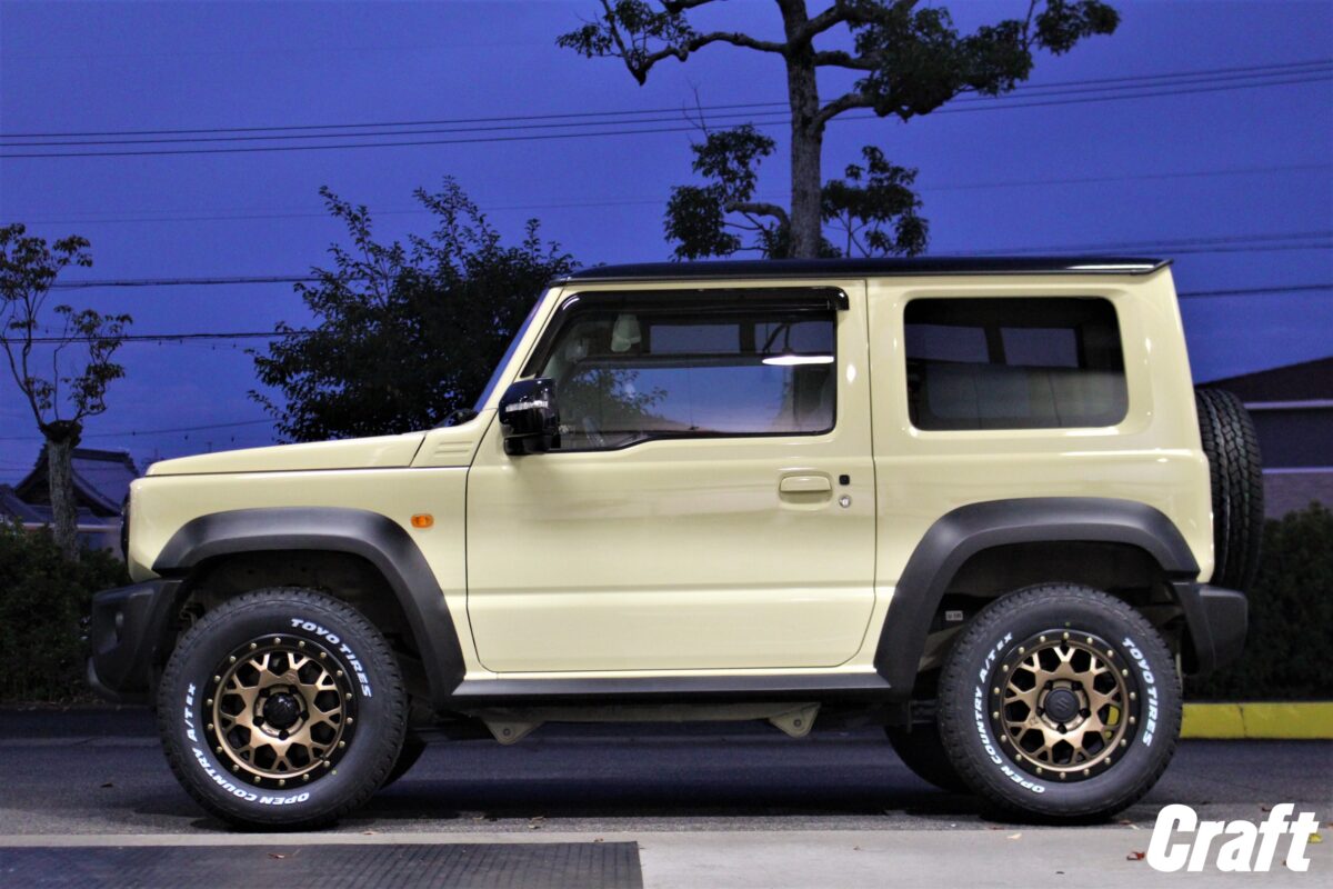 街乗り派に超注目タイヤ!シエラにオープンカントリーATEX 215/70R16を装着!