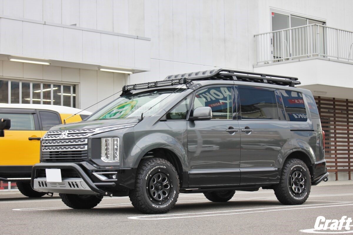 デリカD:5 デモカー 4×4エンジニアリング Air/G マッシブ オートフラッグス 期間限定 展示会 ブラッドレー 匠 鍛造 鋳造 オフ系カスタム