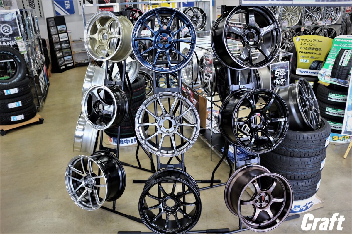 アドバン ホイール タイヤ カスタム ローダウン 展示会 新作 AVSモデル アドバンレーシング 期間限定