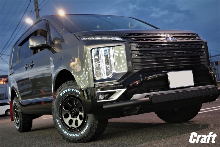 デリカ　RAV4　リフトアップ　オフ系カスタム　サスペンションキット　おススメ　4×4エンジニアリング　モトレージ　タナベ　JAOS　オートフラッグス