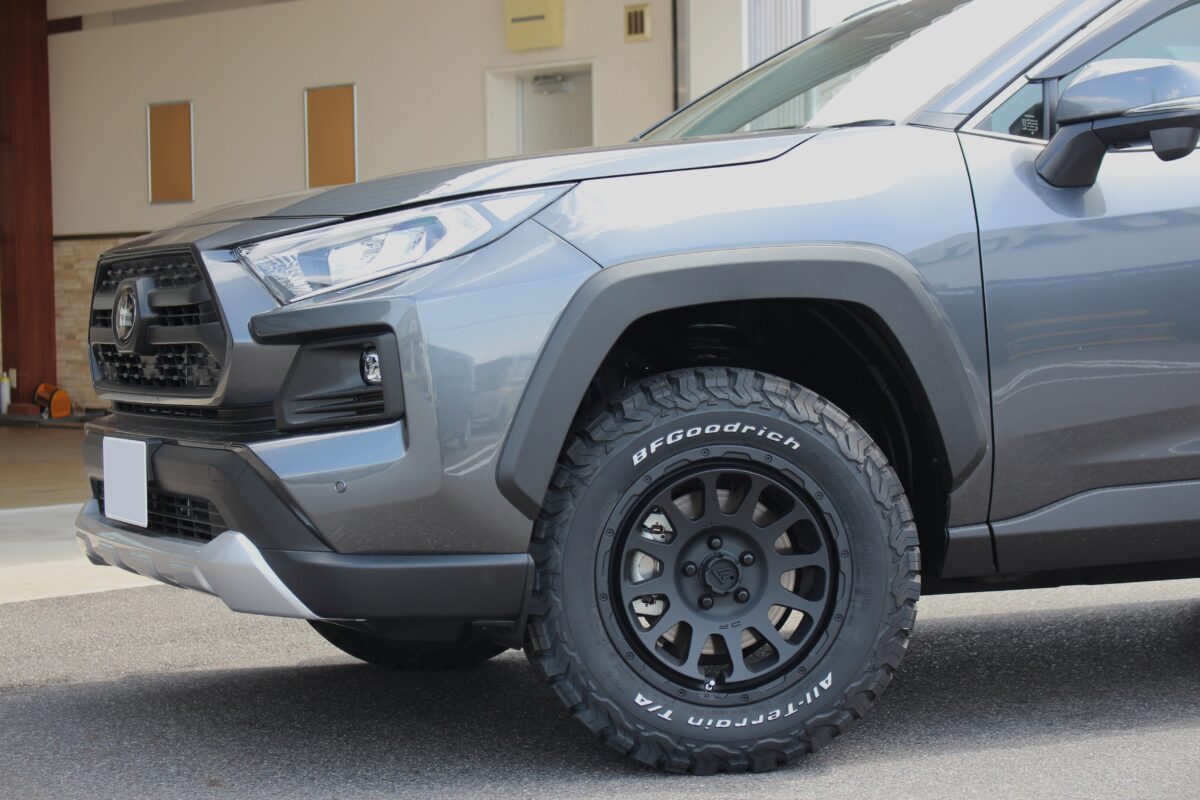 RAV4 デルタフォースオーバル 社外ホイール オフ系ホイール オフ系カスタム BFグッドリッチ オールテレーン ACCイージーアップ リフトアップ