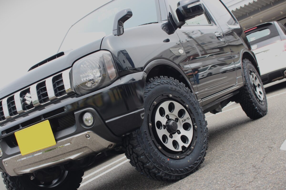 JB23 JB64 JB74 ジムニー シエラ オフ系カスタム ジオランダー Air/Gマッシヴ 4×4エンジニアリング 背面用 JAOS