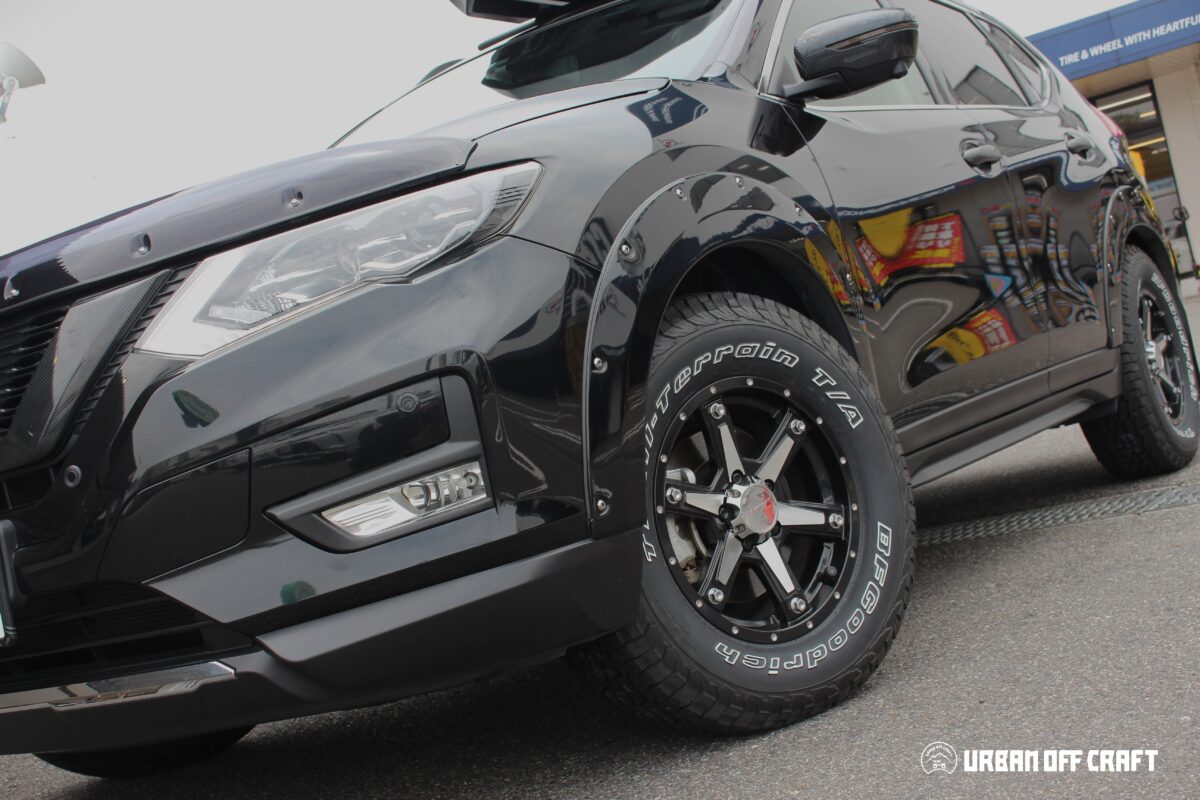 エクストレイル タイヤ 交換 BFグッドリッチ トレイルテレーン オールテレーン KO2 ホワイトレター オフ系タイヤ 街のタイヤ屋 在庫有り お値打ち 即日対応