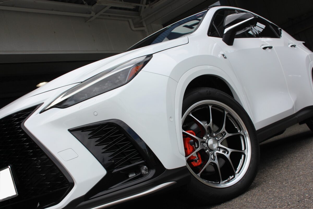 レクサス　NX　カスタム　レイズ　RAYS　ホイール　ボルク　G025LC　サンダアボルト