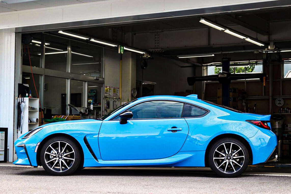 TOYOTA GR86 ZN8 BBS RI-A 【Side-Before】