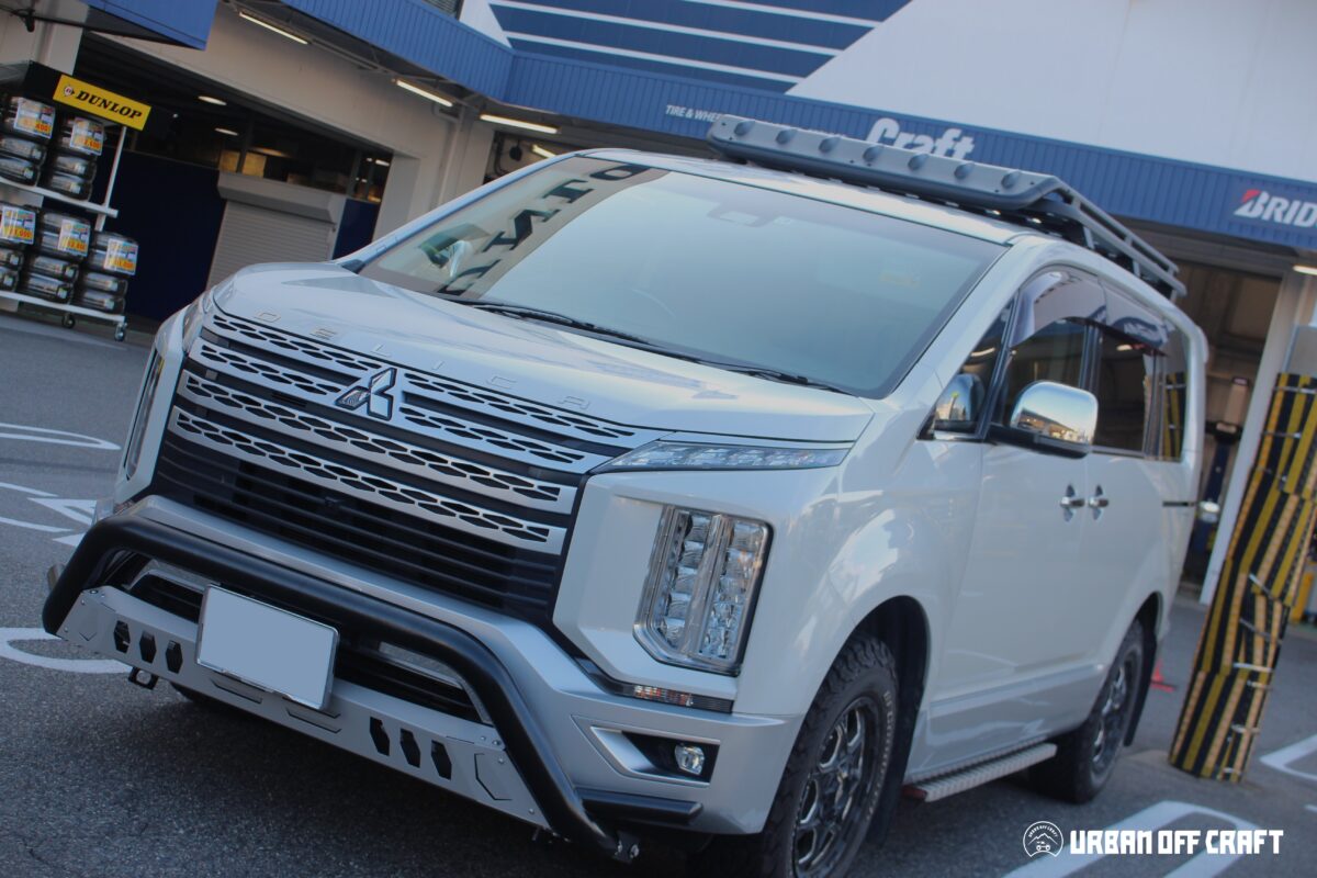 デリカD5 オートフラッグス バスター2080HD改 ゴクブトRⅢ 欠品中 納期待ち 即日取り付け可能 ルーフラック デリカにこだわる