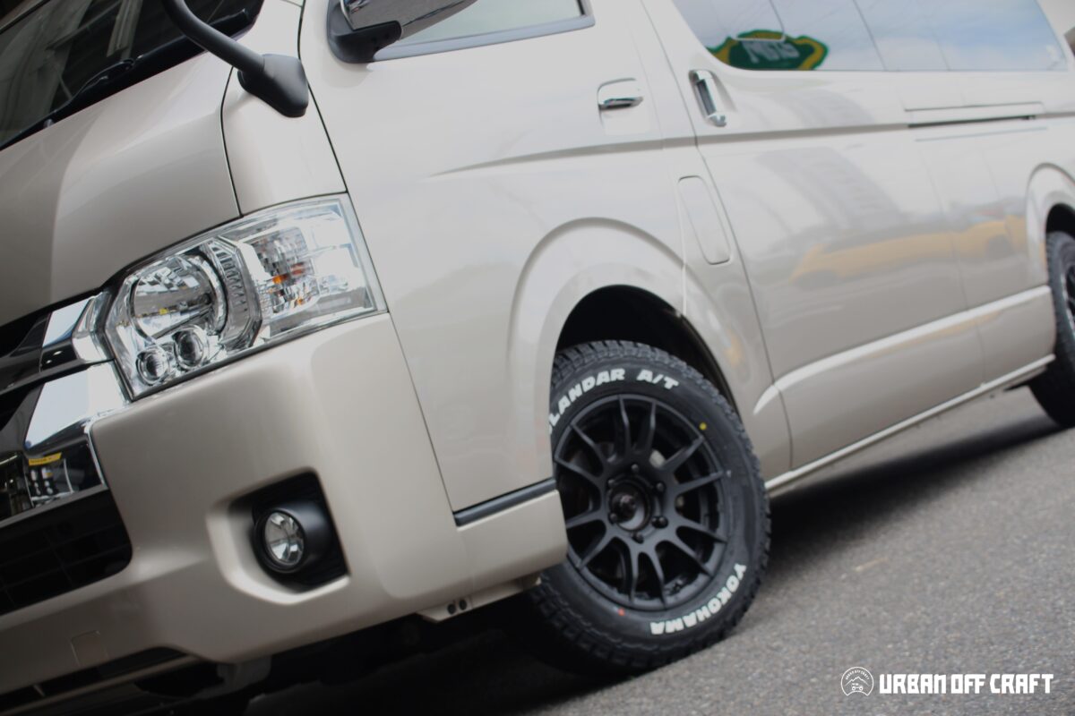 ハイエース レイズ 57XR-X ジオランダー 下取り