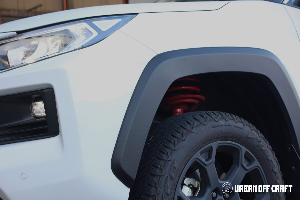 RAV4　タナベ　リフトアップ　UP210　1インチアップ　費用　アライメント調整