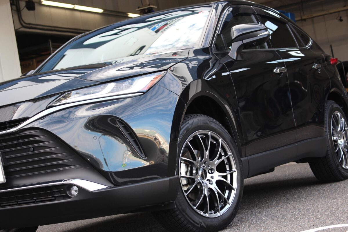 80 ハリアー スタッドレス ホムラ 2x7 19インチ