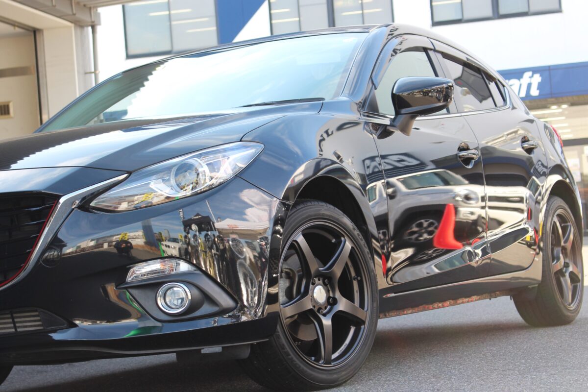 アクセラ WORK ワーク EMOTION エモーション ホイール カスタム