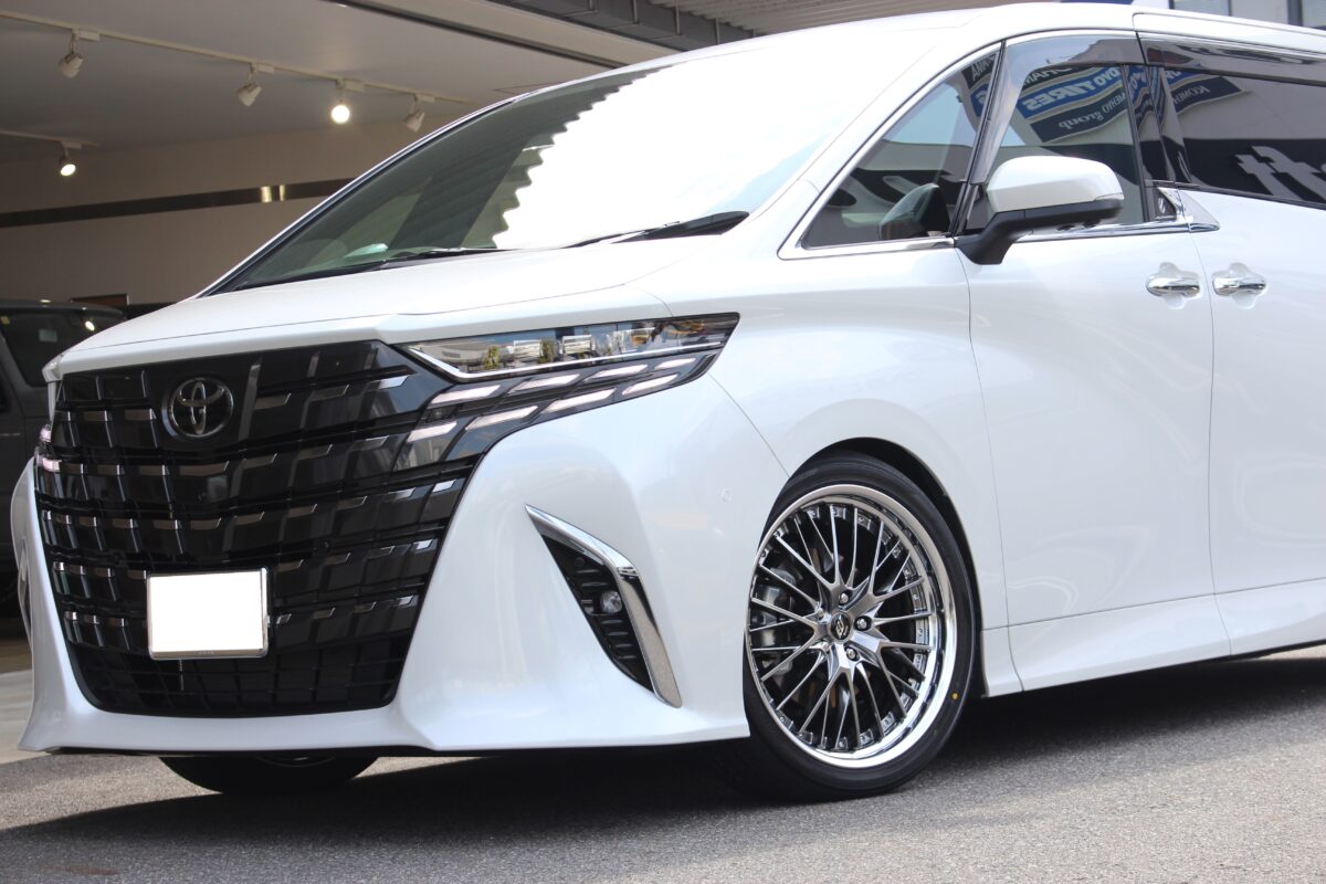 40 アルファード ヴェルファイア ホイール カスタム WORK ワーク シュバート ツライチ 21インチ