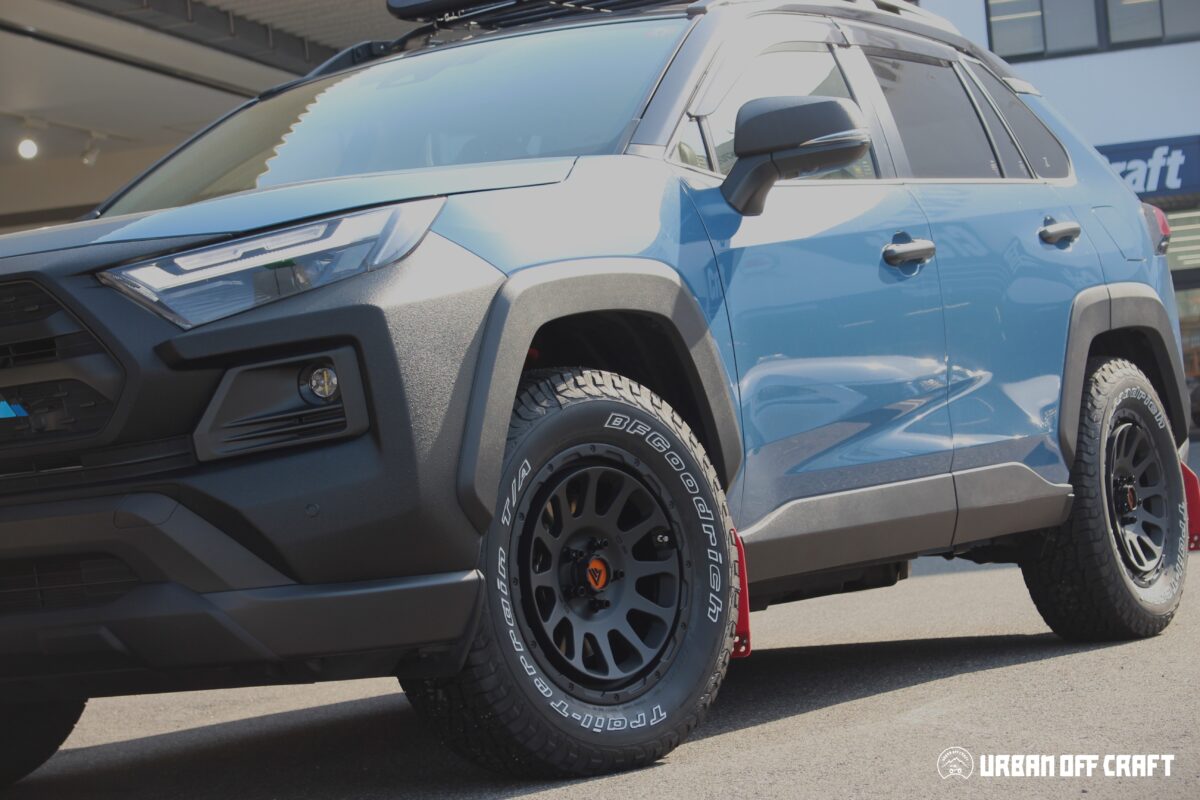 RAV4 デルタフォース・オーバル ホイール BFグッドリッチ トレイルテレーン マットブラック 即日取り付け オフロードカスタム