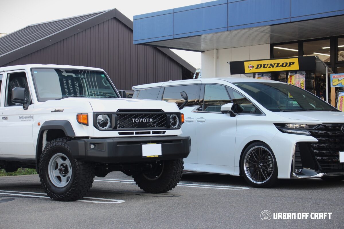 70ランクル 再再販70ランクル 新型70ランクル ブラッドレー フォージド匠 ブラッドレーV コンペティションラグナット リングホイールグレイ 16インチ 285 干渉 フェンダー加工