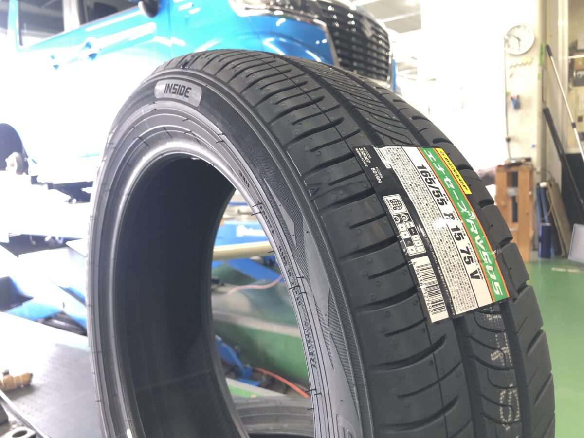タイヤ交換　軽自動車　多治見　ダンロップ