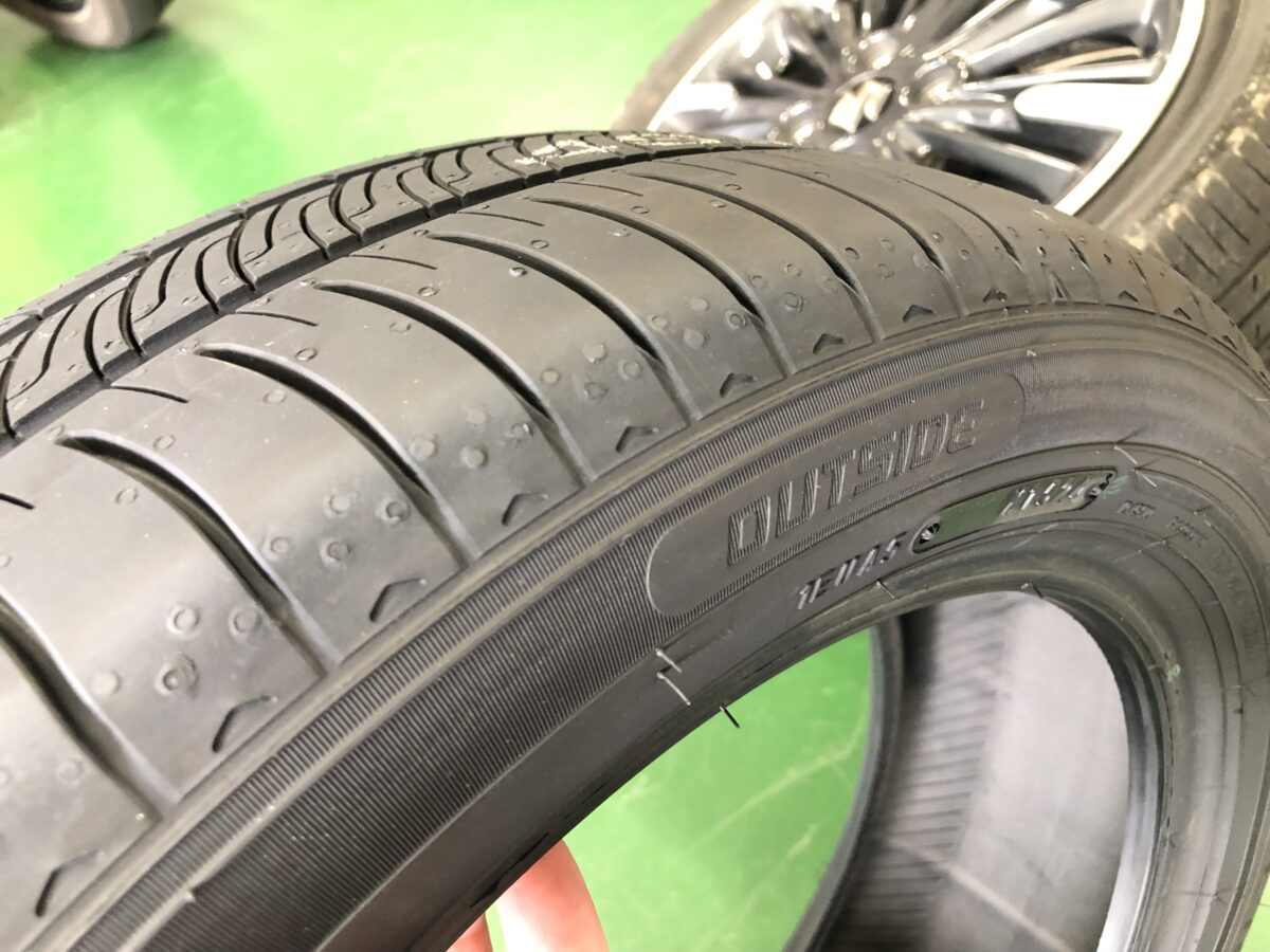 タイヤ交換　軽自動車　多治見　ダンロップ