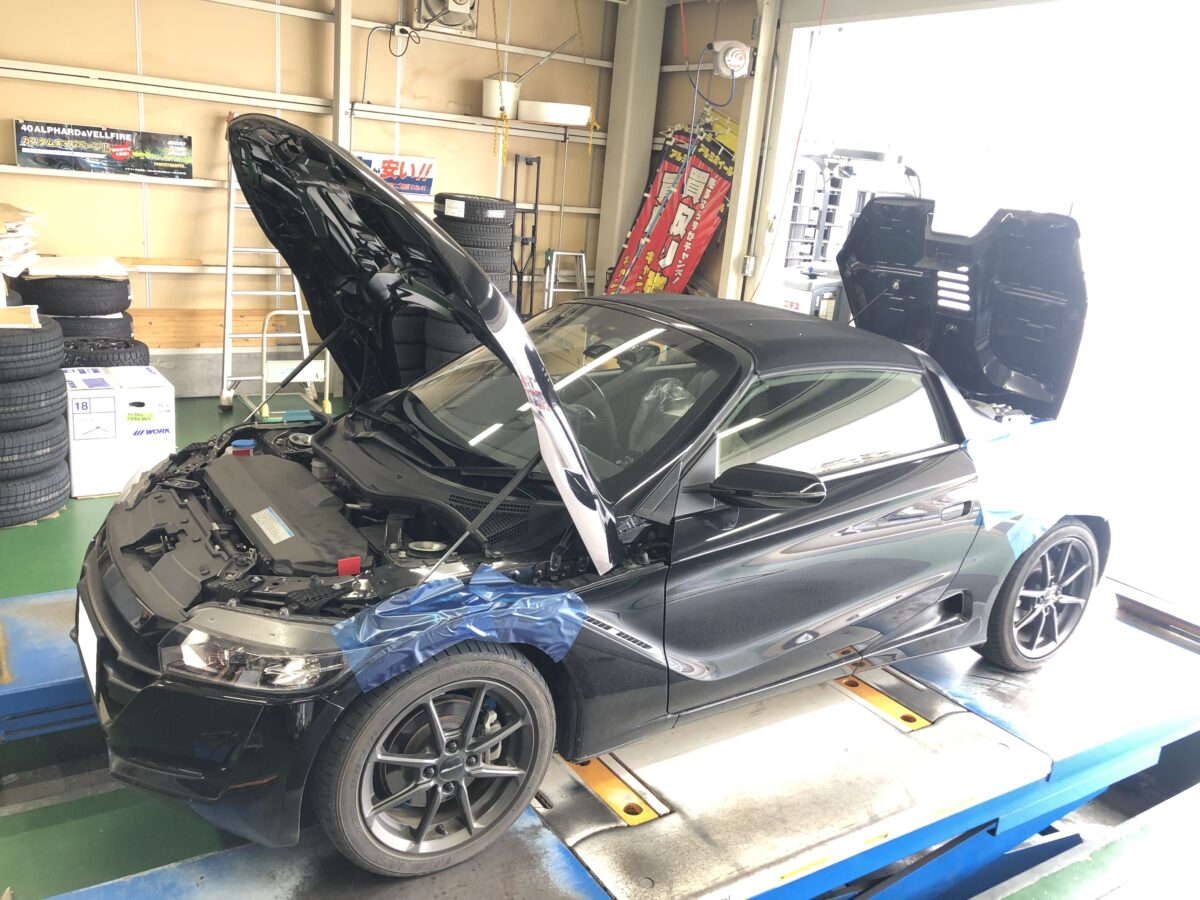 S660 ローダウン　車高調　ﾌﾞﾘｯﾂ ZZR