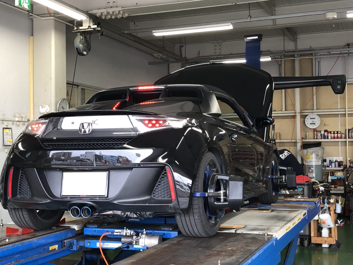 S660 ローダウン　車高調　ﾌﾞﾘｯﾂ ZZR