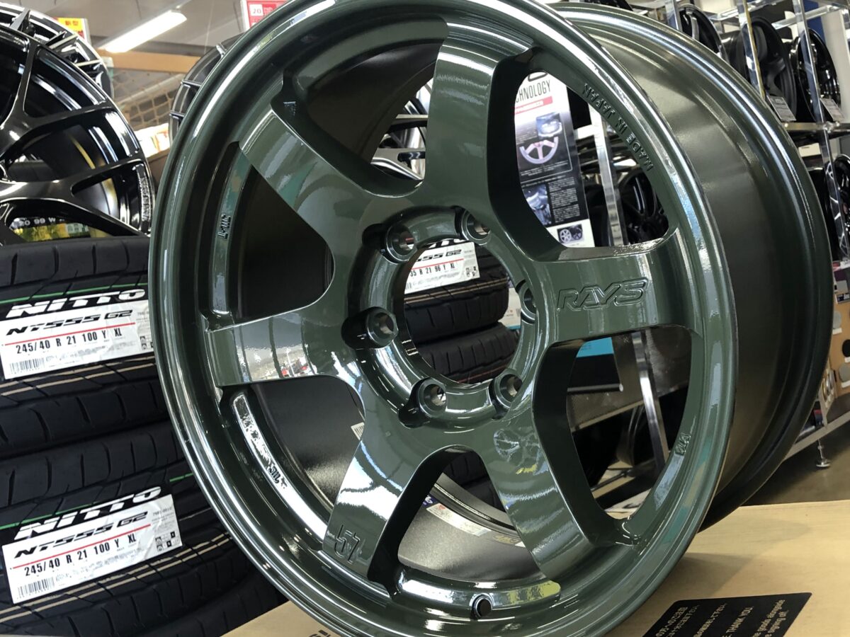 ジャングルグリーン　展示　　クラフト多治見店　グラムライツ　RAYS　ハイラックス　トライトン　プラド