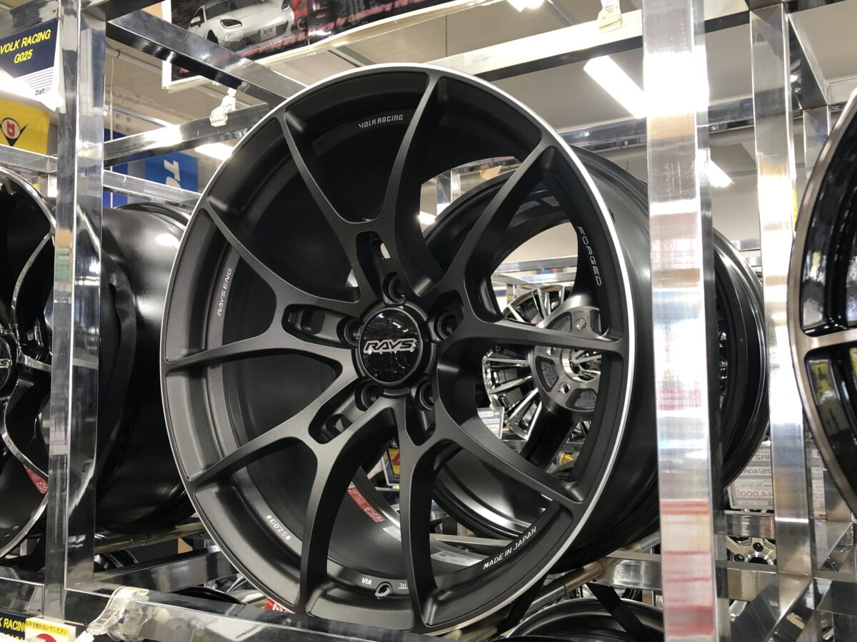 G025　MK マットガンブラック リムエッジDC